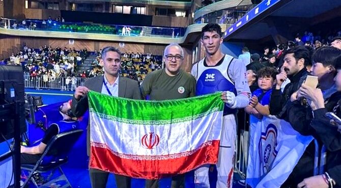 آرین سلیمی قهرمان آسیا شد