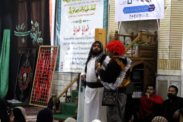 اختتامیه اعتکاف نوجوانانه در شهرستان گرمه 