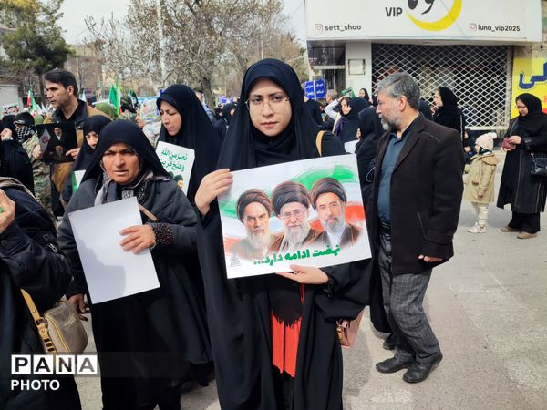 قاب پانا میزبان راهپیمایی روز قدس در شهرستان نیشابور 