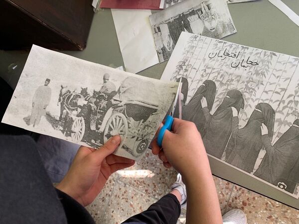 شروع فضاسازی مدرسه انقلاب در دبیرستان گلستان