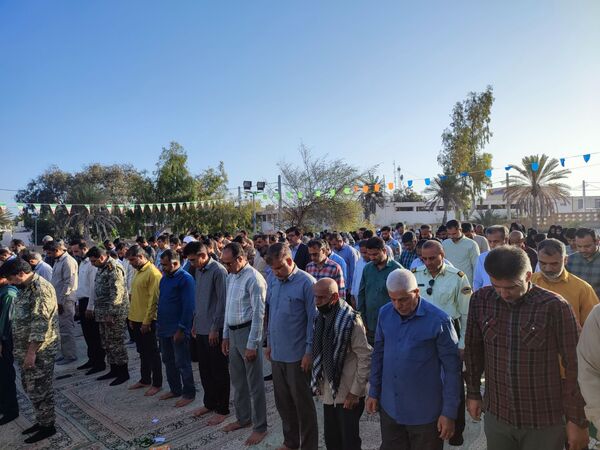 نماز عید سعید فطر در بوموسی