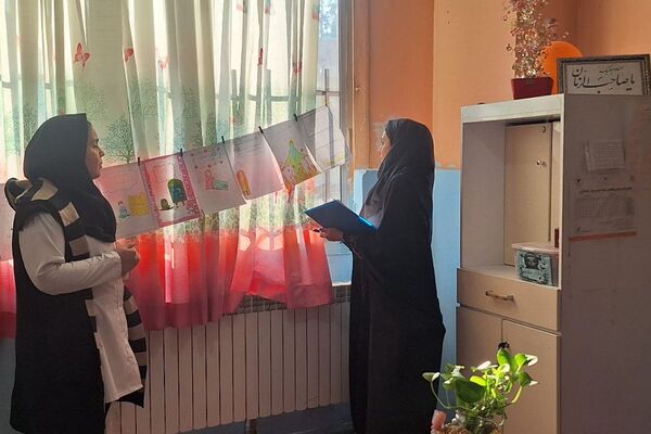 بازدید سرگروه سلامت اداره کل آموزش و پرورش شهرستانهای استان تهران از مدارس ناحیه دو شهرری 