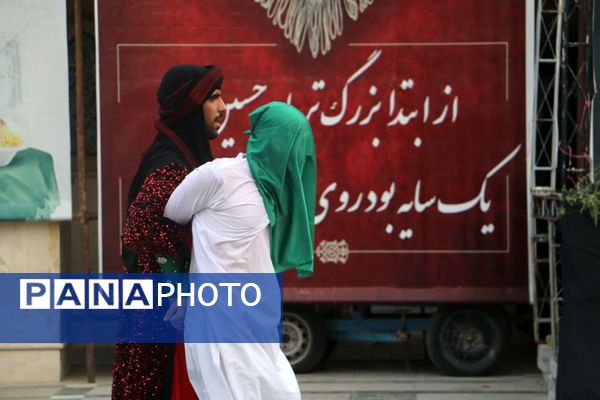 اجرای تئاتر مذهبی در آستان مقدس امامزاده بی‌بی‌سکینه صفادشت 