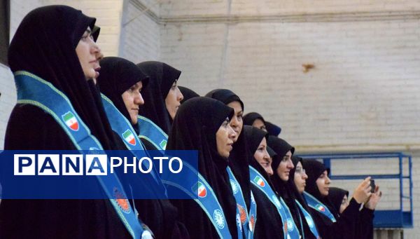 درخشش یاوران مقاومت، دختران انقلاب، در شهرستان شازند استان مرکزی