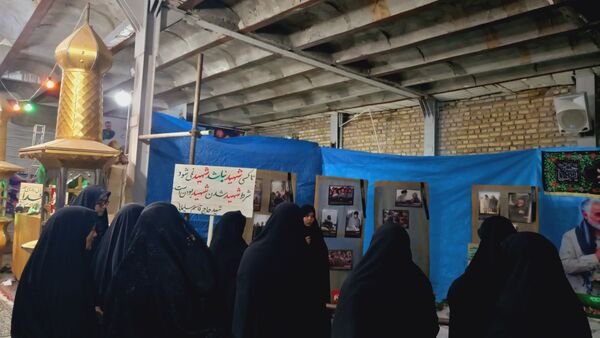 موکب مردمی سپهبد شهید حاج قاسم سلیمانی در خلیل آباد