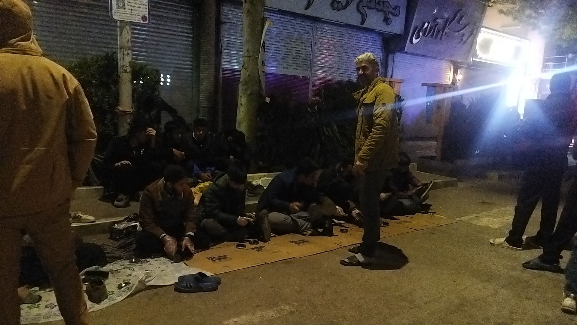 واکس صلواتی موکب پایگاه مقاومت بسیج شهدای روستای باغشن گچ