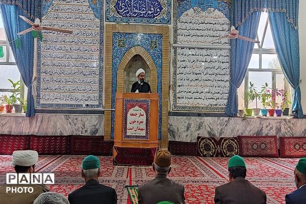 اقامه نماز عبادی سیاسی جمعه اردیبهشت ماه در شهر بار نیشابور