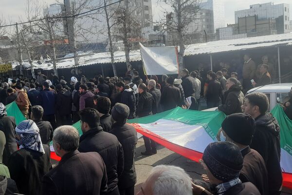 حضور بی‌نظیر مردم اسلام آباد غرب در راهپیمایی یوم الله ۲۲ بهمن