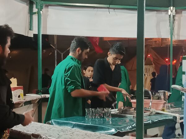 شب هشتم محرم در هیئت الزهرای نیشابور 