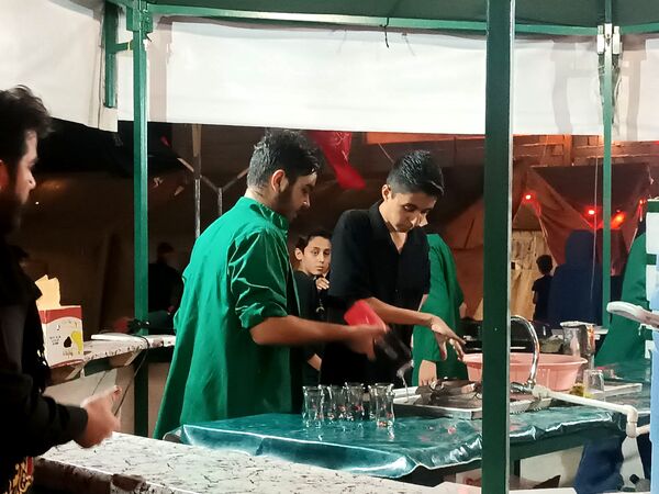 شب هشتم محرم در هیئت الزهرای نیشابور 