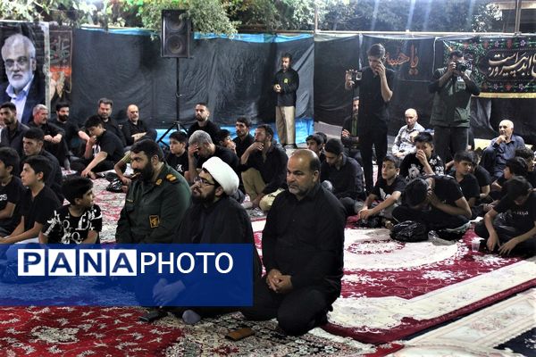 مراسم عزاداری دهه اول ماه صفر در روستای مومن آباد قم