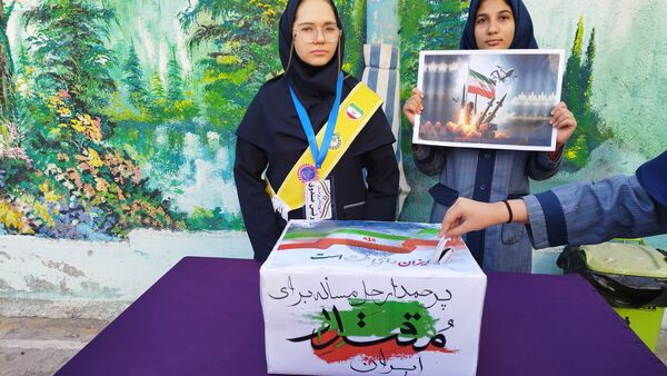 انتخابات شورای دانش آموزی دبیرستان شاهد تکتم ناحیه۳