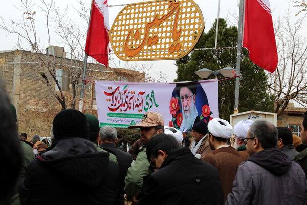 گرامیداشت حماسه ۹ دی در  شهر درق 