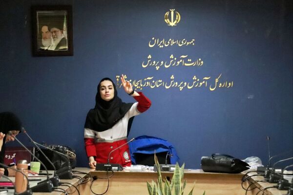 دومین روز اردوی آموزشی مربیان کاردان سازمان دانش‌آموزی آذربایجان شرقی