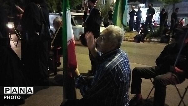 شب تاسوعا در بلوار فضل نیشابور 