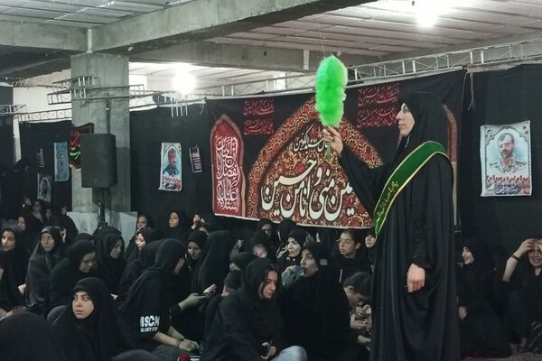 مراسم سوگواری احلی من العسل در نصیرشهر
