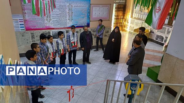 افتتاحیه نمایشگاه فرهنگی هنری هفته ماها