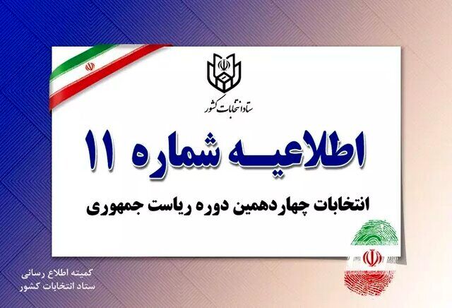 همراه داشتن اصل شناسنامه یا کارت ملی برای رای دهندگان الزامی است