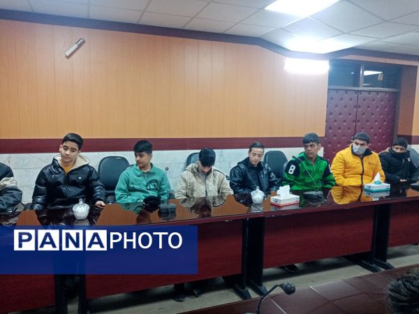 جلسه کمیته پشتیبانی بسیج دانش آموزی حوزه امام جعفر صادق علیه السلام