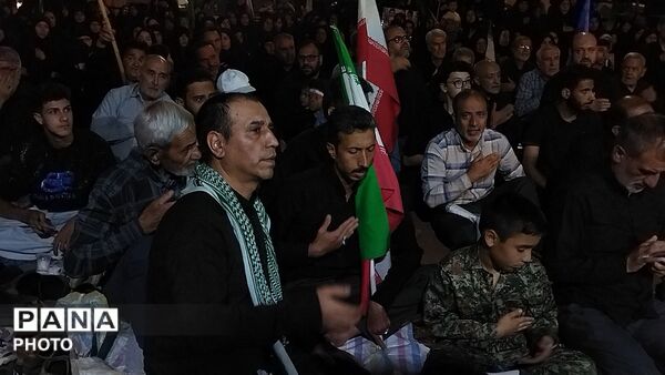 مراسم شب دوم محرم در بلوار فضل نیشابور-۲