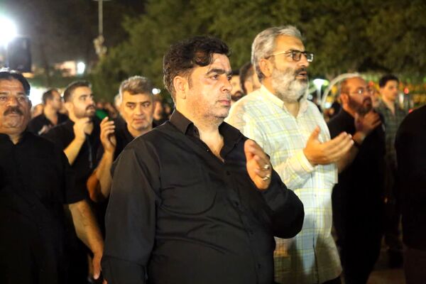 آیین «مشعل گردانی» نجفی‌های مقیم قم