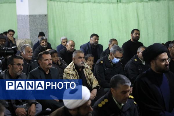 مراسم عزاداری در هیأت صاحب الزمانی (عج) خوسف 