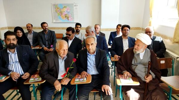 افتتاح مدرسه ۶ کلاسه «بانو مهین شادمان»