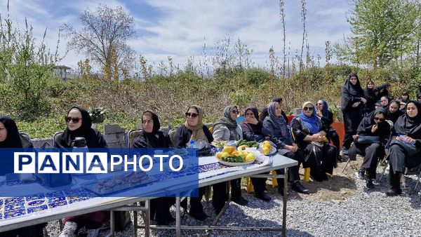 آیین کلنگ‌زنی دبیرستان دخترانه افراسیابی در محمود‌آباد 