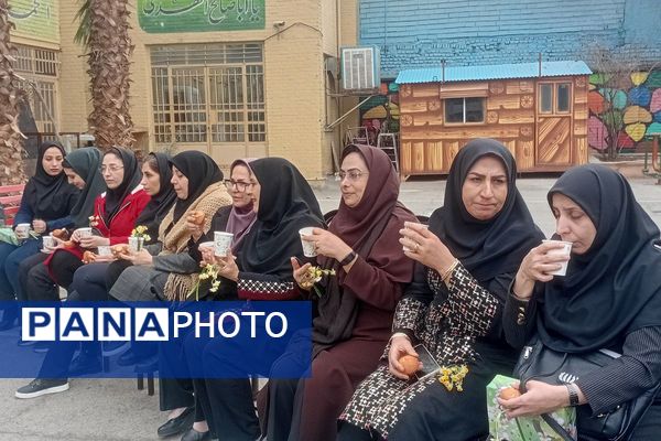 جشن نیمه شعبان در مدرسه فاطمه عرب قرچک