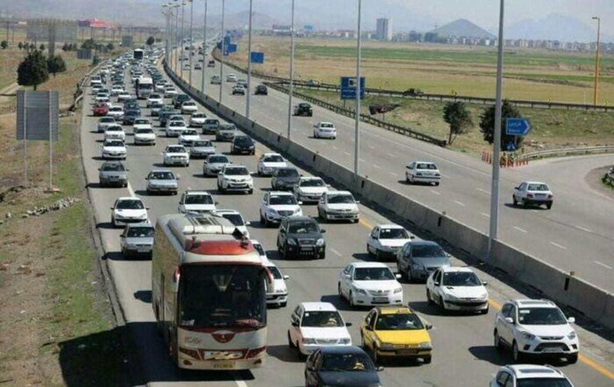 افزایش تردد وسایل نقلیه در راه‌های استان تهران