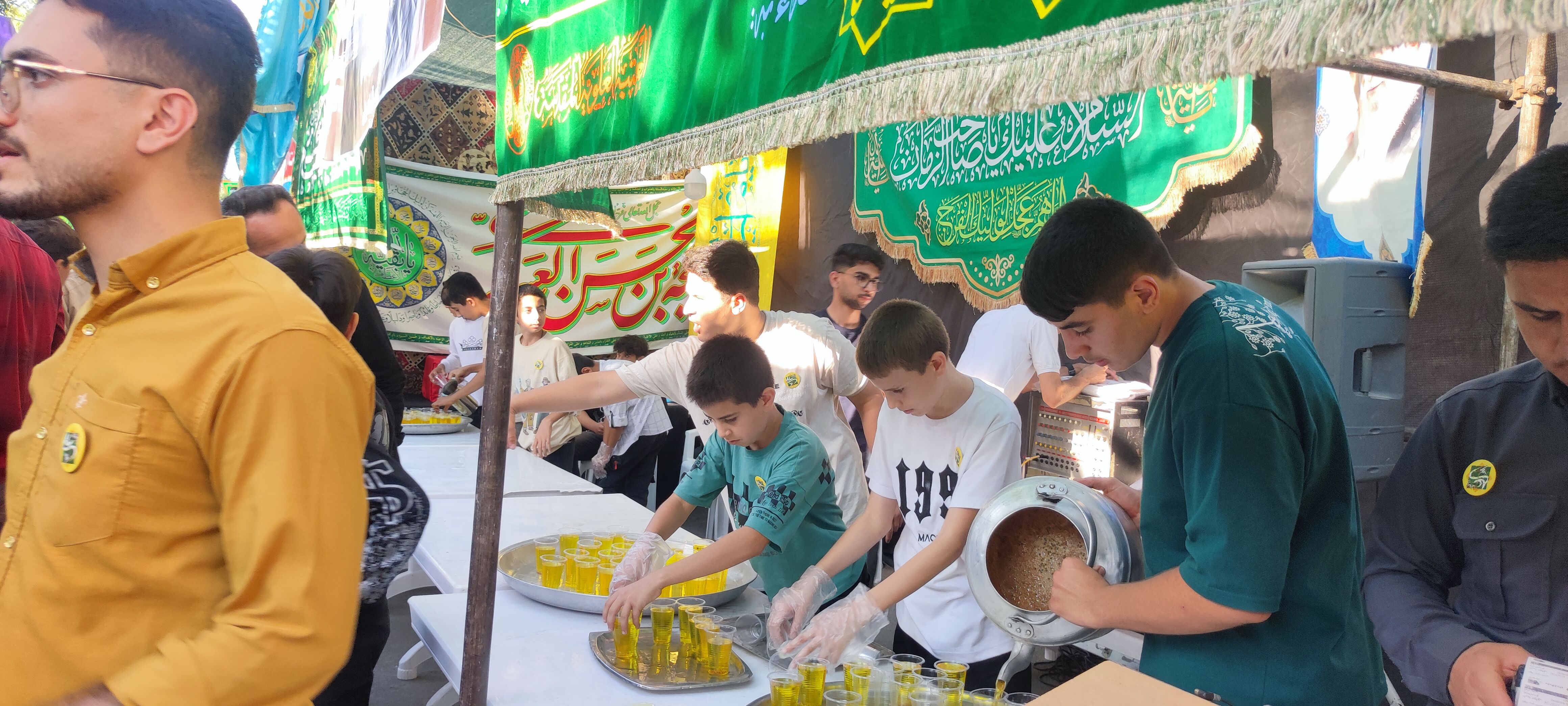 جشن بزرگ عید غدیر در موکب های شیروان