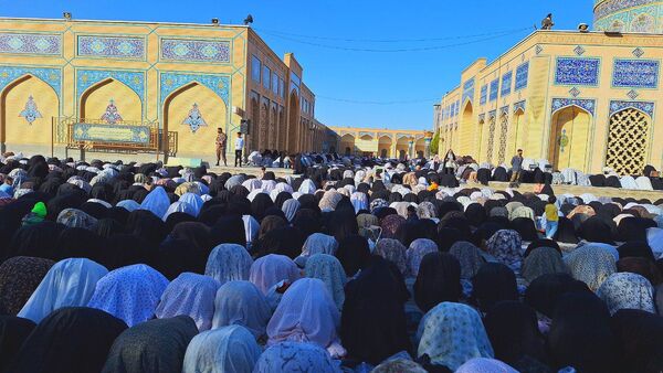 نماز عید فطر ۱۰ هزار نفری در کاشمر 