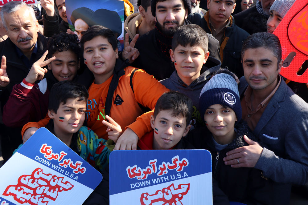 حس و حال نوجوانان در جشن چهل و ششمین سالگرد پیروزی انقلاب اسلامی 