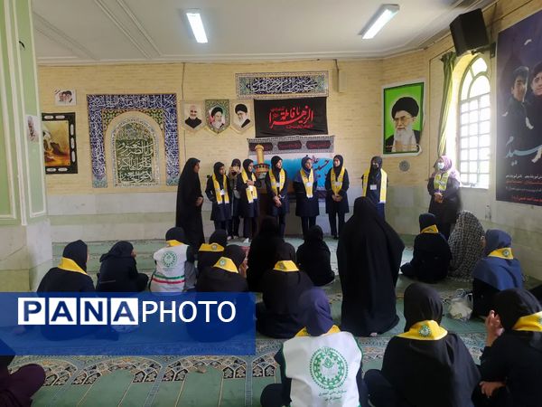 اردوی مهارتی تشکیلاتی پیشتازان دختر مقطع متوسطه اول ناحیه سه شیراز 