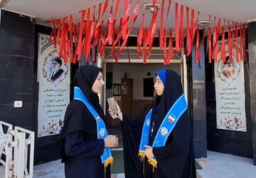 گرامیداشت یاد و خاطره شهدا در دبیرستان حضرت مریم(س) شهر جعفریه