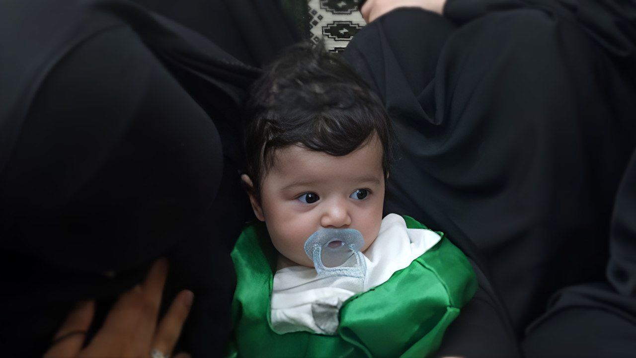 لالایی‌های مادران محمودآبادی برای طفل شش ماهه کربلا 