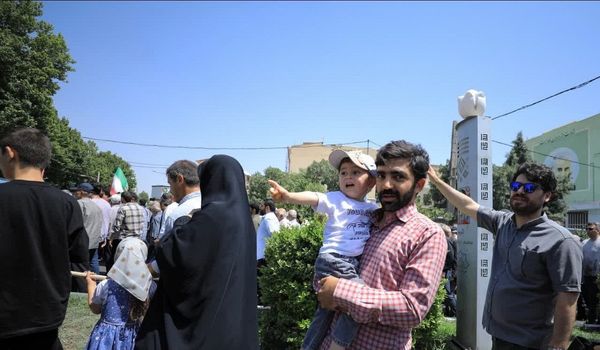 راهپیمایی جمعه خشم شهرستان ساوجبلاغ علیه جنایات رژیم ظالم صهیونیستی