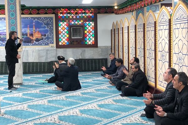 مراسم شهادت حضرت فاطمه (س) در ناحیه دو شهرری 