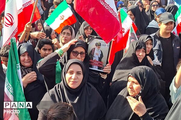 اجتماع سراسری «اقتدار ایران سرافراز» جان فدایان امام رضایی شهرستان ورامین