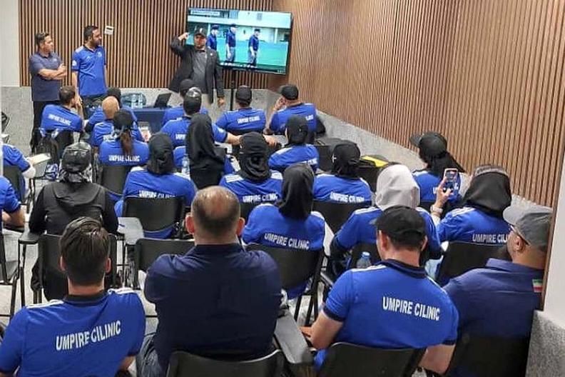 آغاز دوره داوری بین‌المللی بیس‌بال با تدریس مدرسان فدراسیون آسیایی
