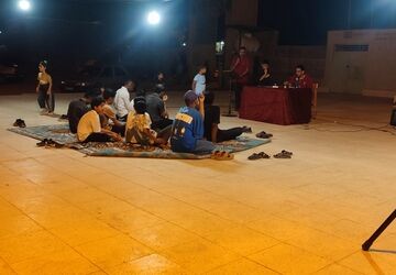 جشن میلاد پیامبر اکرم(ص) و امام جعفر صادق(ع) در روستای رضوان