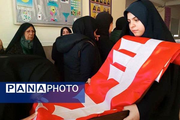 مدرسه امام علی (ع) غرق در عطر حسینی