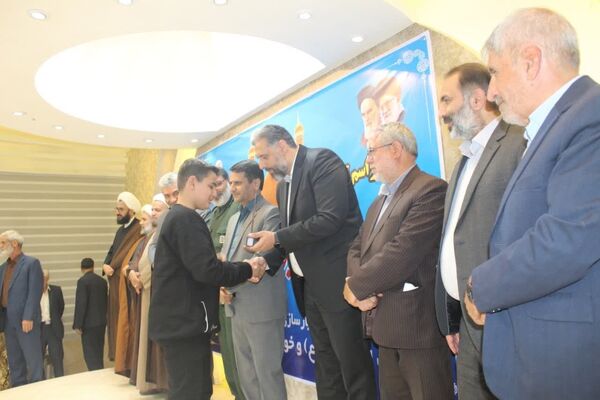 آئین تکریم و تقدیر از خادمین موکب اربعین امام رضا شهرستان سبزوار
