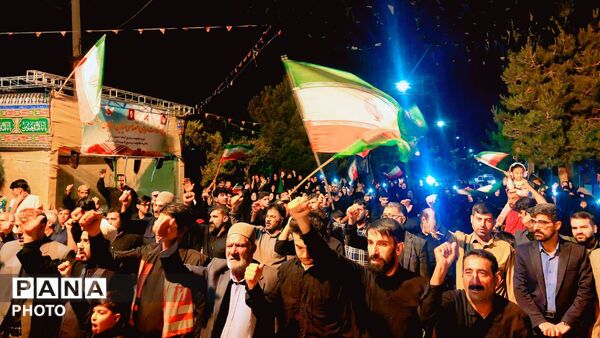 مارگون در شب چهارم محرم غرق در ماتم و عشق حسینی شد