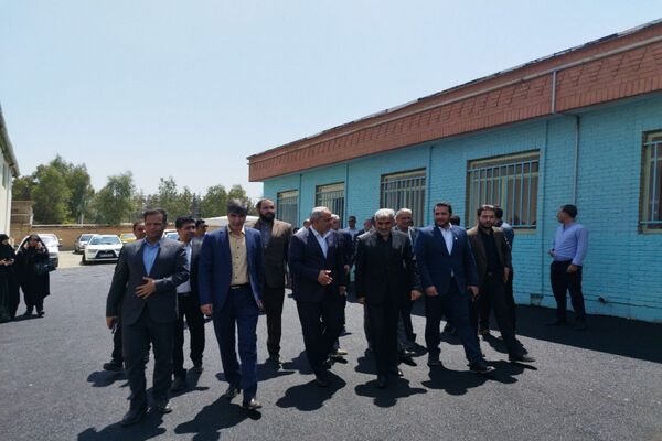 برگزاری آئین افتتاح سالن ورزشی خیرساز مدرسه استثنایی شهدای ملارد 