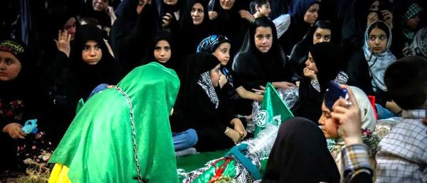 اقامه هیئت عزاداران حضرت رقیه (س) در کاشان