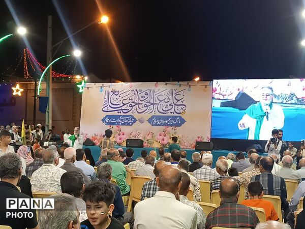 مهمانی یک کیلومتری عید غدیر در لارستان