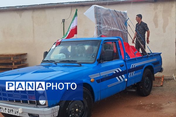 توزیع تجهیزات ورزشی به مدارس استان فارس