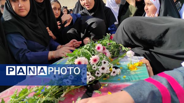 پیکر شهید دفاع مقدس پس از چهل و دو سال به شهر خود بازگشت