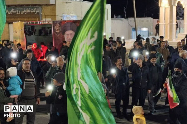 بیعت مردم شهر صغاد با رهبر منتخب انقلاب اسلامی